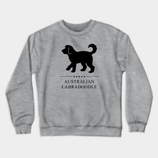 Australian Labradoodle Black Silhouette Crewneck Sweatshirt